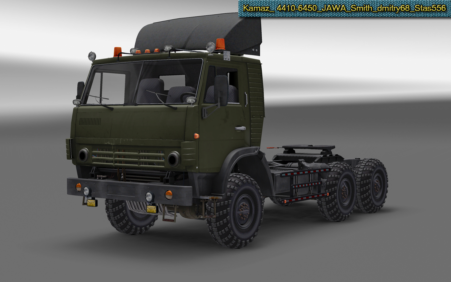 Скачать ETS2 "Камаз 54115 v2" - Геймплей