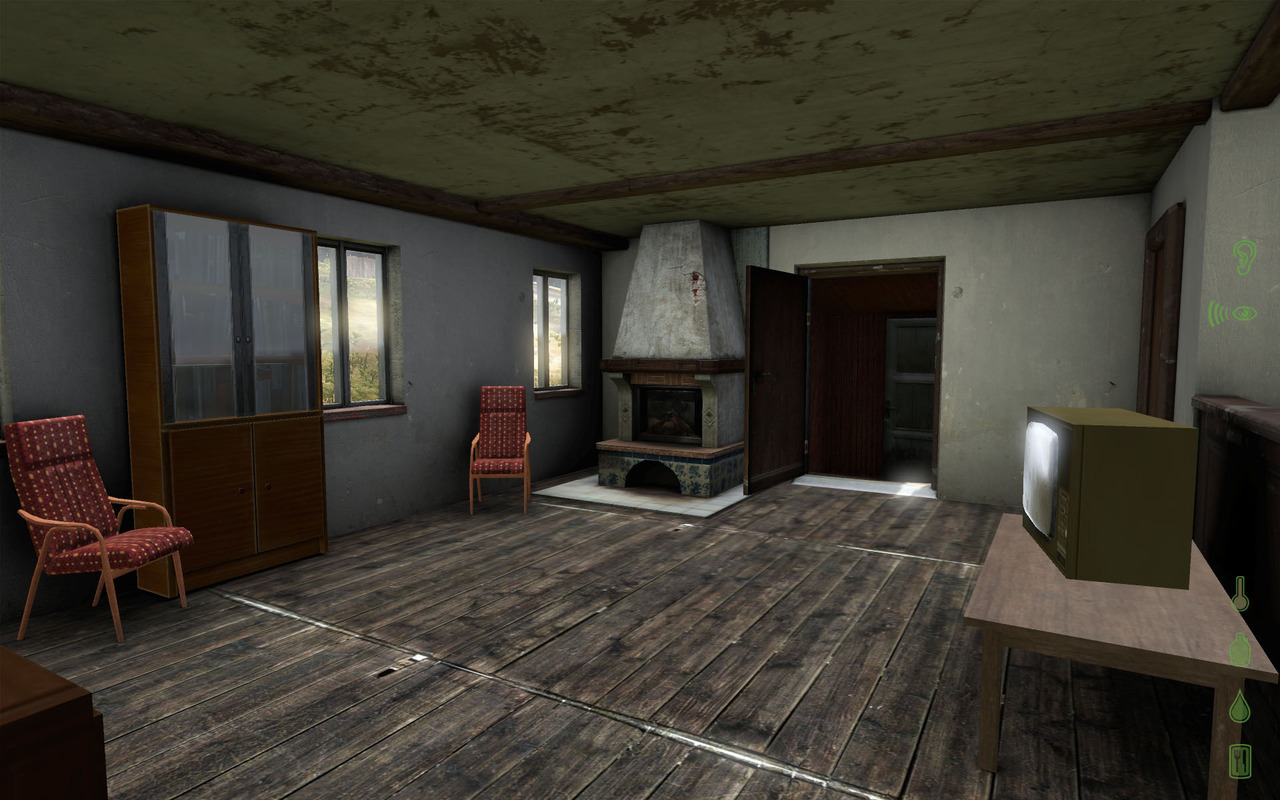 Интерьер одного из зданий.