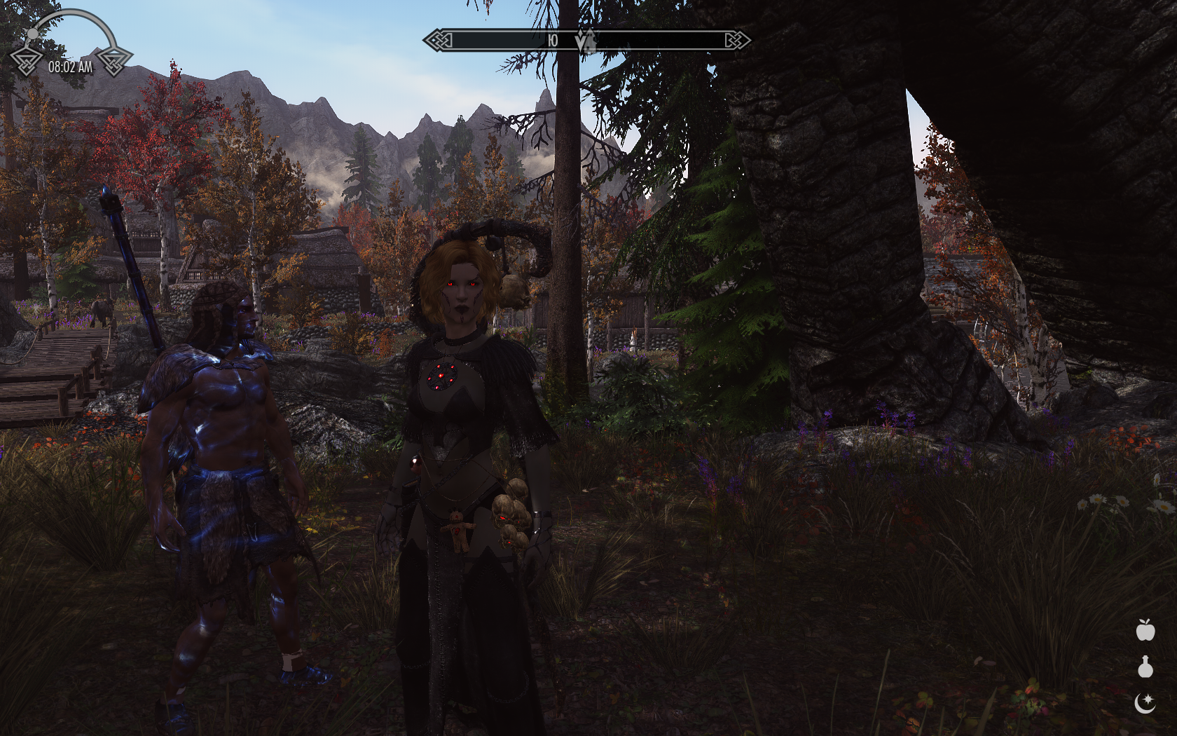 Скачать Skyrim LE "Одеяние некроманта от DeserterX UNP - CBBE на ...