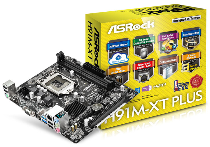 Материнская плата ASRock H91M-XT Plus