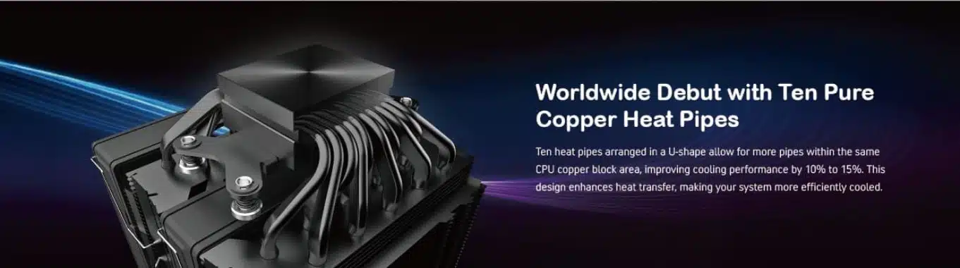 Cryorig Monster XX - двухбашенный процессорный кулер с 10 тепловыми ...