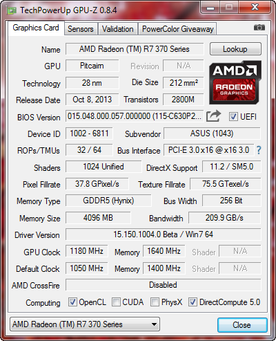 AMD против NVIDIA: тест шести видеокарт на Radeon R7 370 и GeForce GTX 950 —