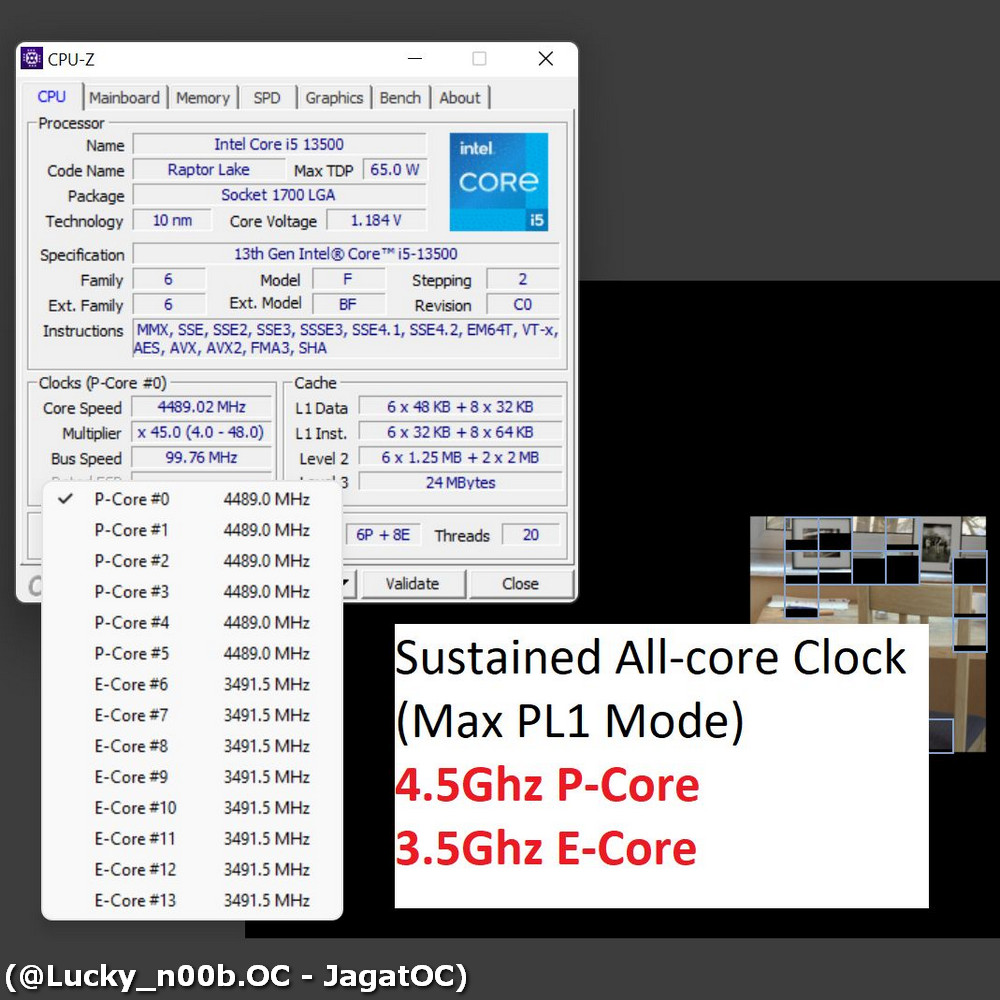 Бюджетный процессор Intel Core i5-13500 с разблокированной частотой 4,5 ...