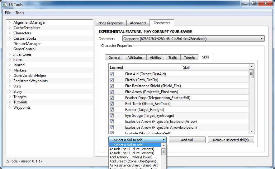 Divinity: Original Sin: Save Editor (LS Tools v.0.1.17)