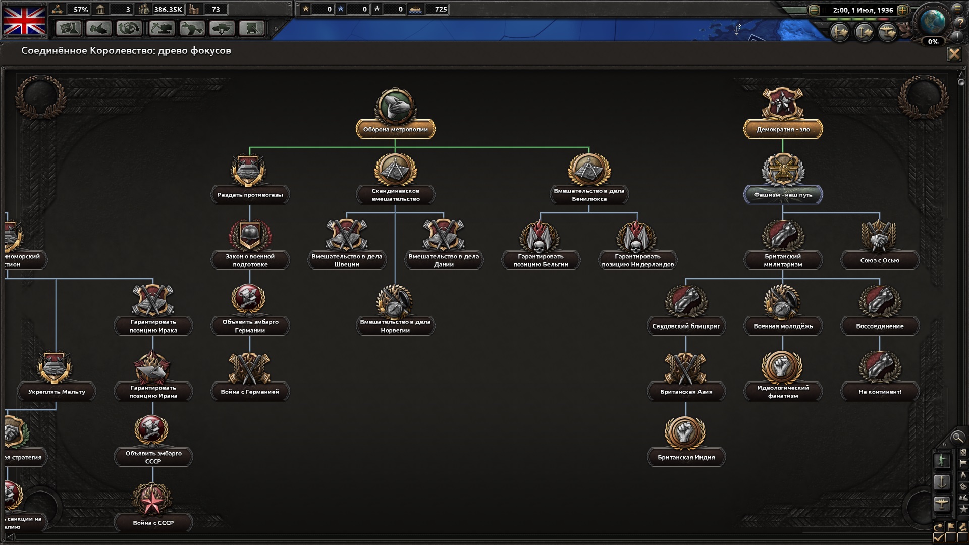 Скачать Hearts of Iron 4 "Новые национальные фокусы (New national ...
