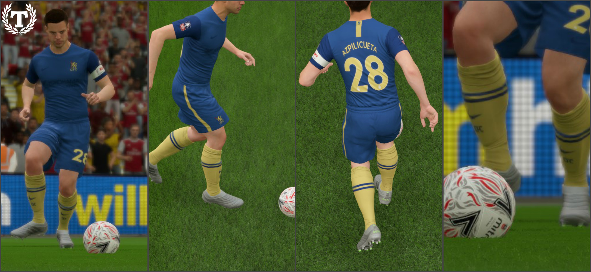 FIFA 20 "Chelsea 4th FA Cup Kit Remake" - Файлы - патч ...