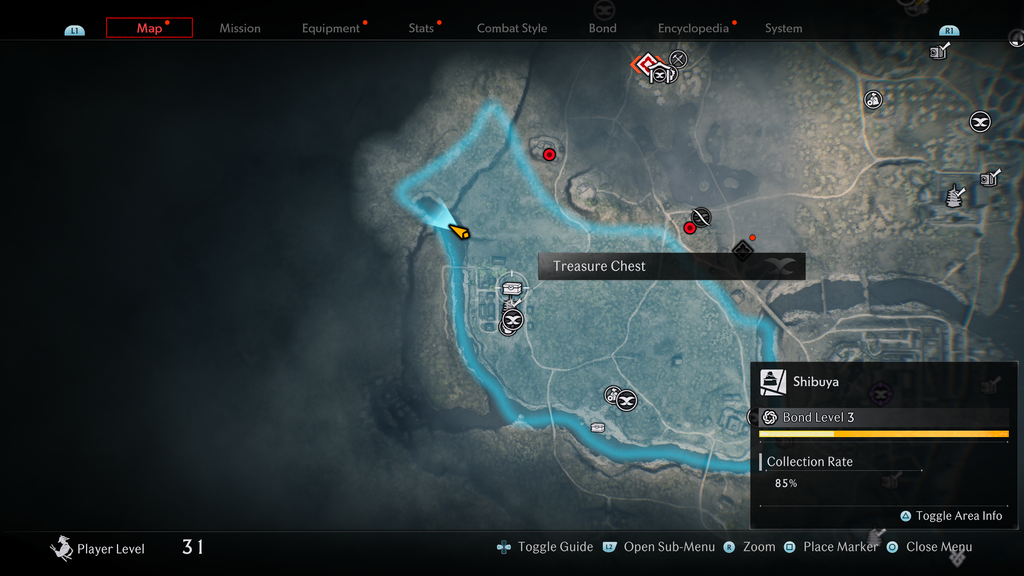 Тайники в Rise of the Ronin: все сундуки с сокровищами в Эдо