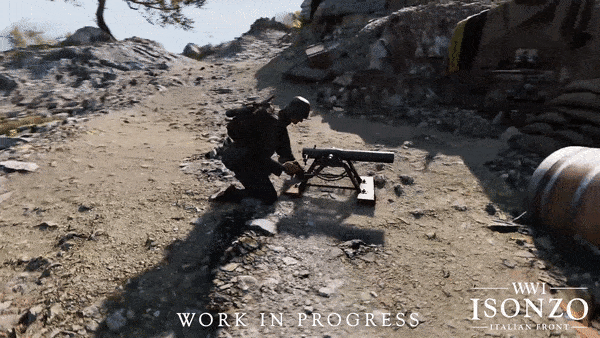 Перезарядка миномета М14.