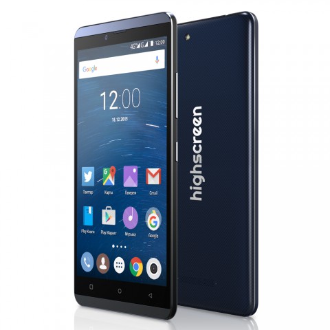 Highscreen Bay оснастили универсальным разъёмом USB Type-C