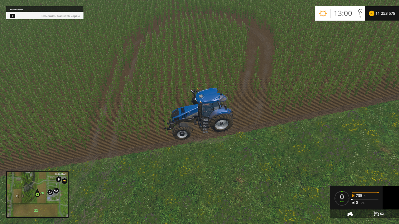 Скачать Farming Simulator 15 "Wheel Lanes v3.0.4" Геймплей