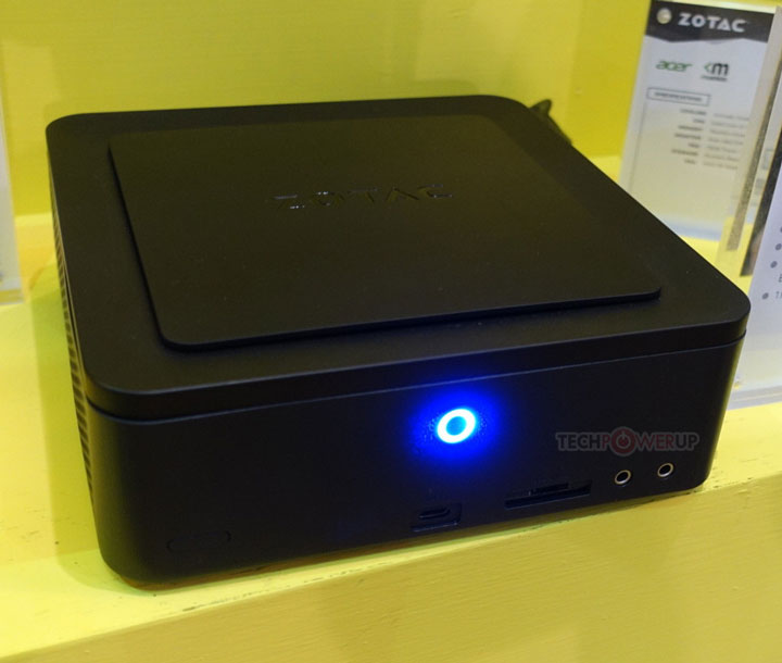 компьютер малого форм-фактора Zotac ZBox MA551