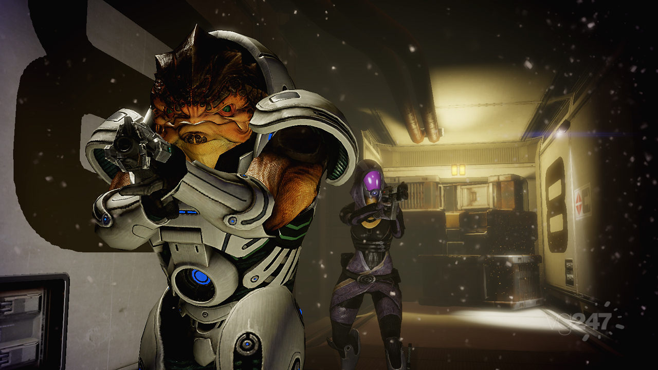 Mass effect 2 на русском. Грюнт. масс эффект 2. mass effect 2 screenshots. mass effect 2 постер.