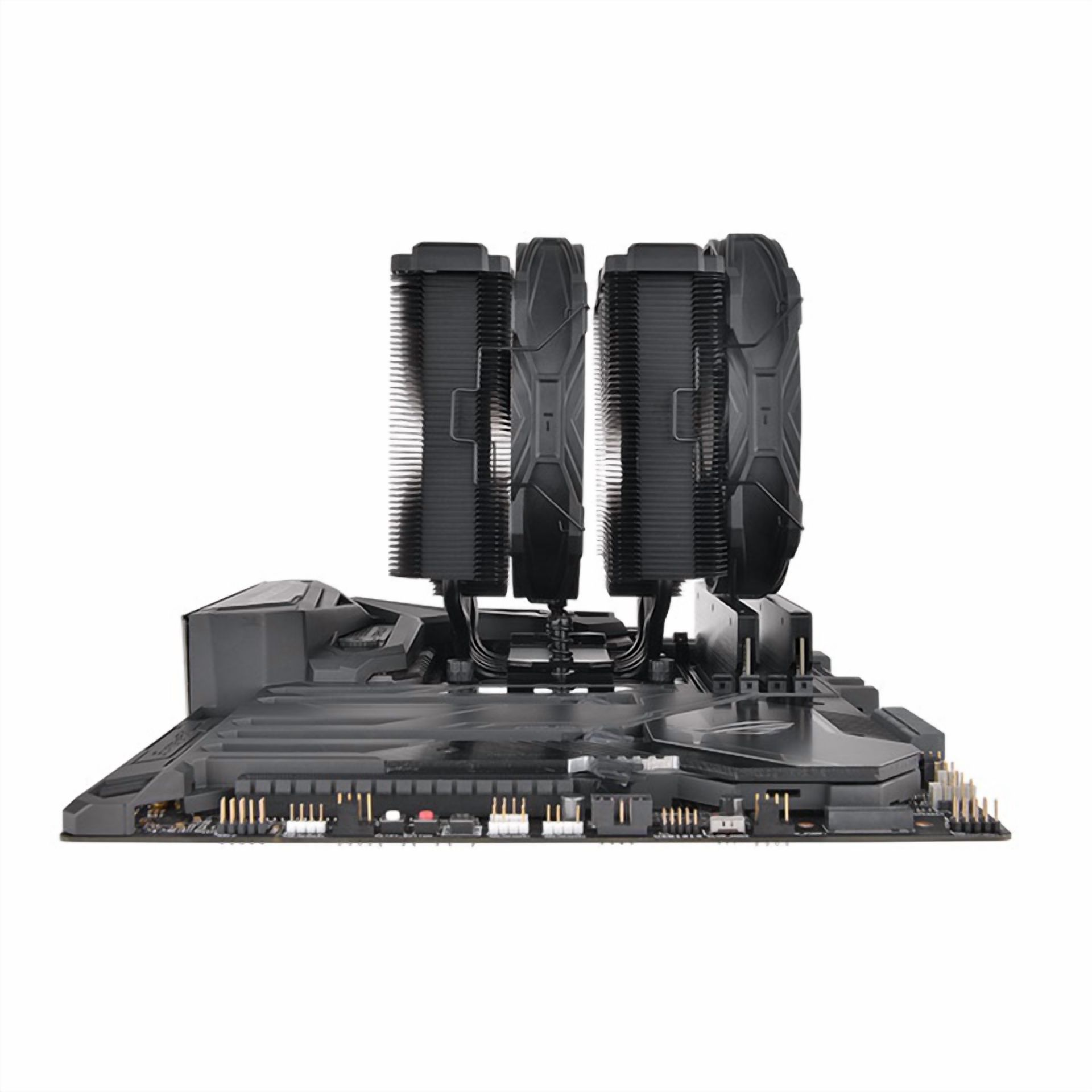 Thermaltake Toughair 710 Black - башенный кулер с двойным радиатором в ...