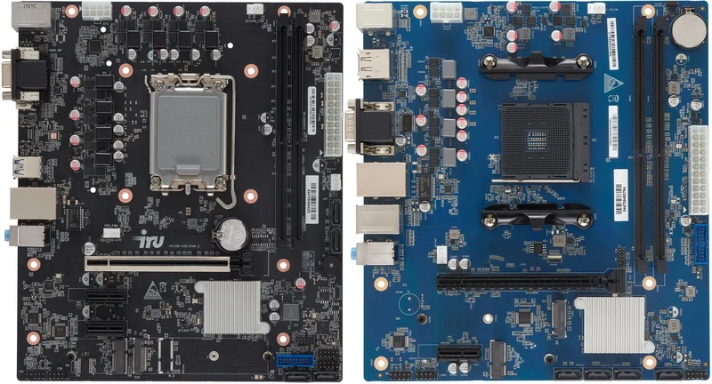 iRU выпустила доступные материнские платы для процессоров Intel Core с ...