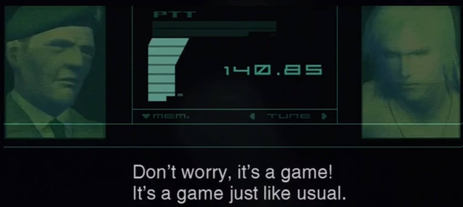 Не волнуйся, это всего лишь игра!