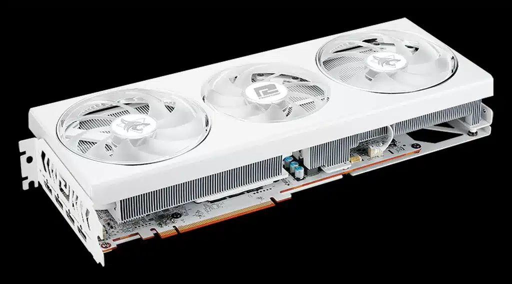 PowerColor Radeon RX 7800 XT Hellhound Spectral White - полностью белая ...