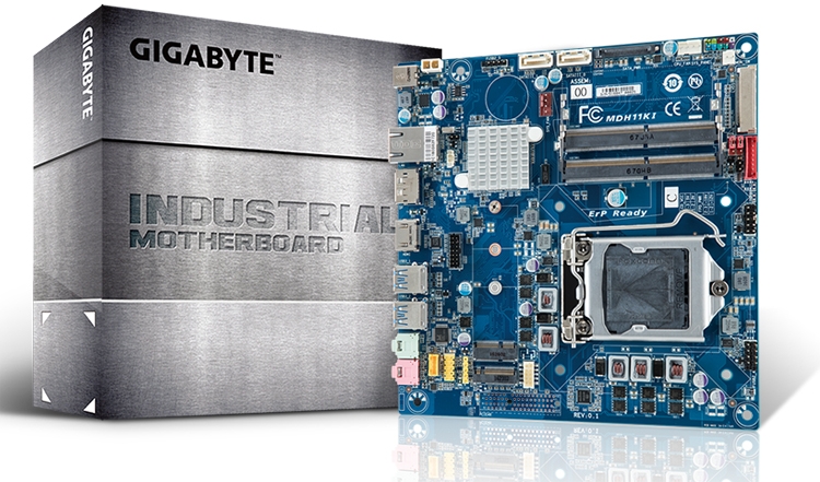 Как узнать ревизию материнской платы gigabyte. Gigabyte mini itx. thin mini-itx size.