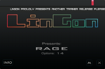 Rage: Trainer (+14) [1.0] {LinGon}