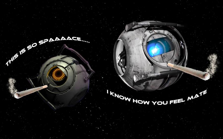 Portal 2 космос. модуль космоса portal 2. уитли в космосе. модуль space portal 2. уитли portal 2.