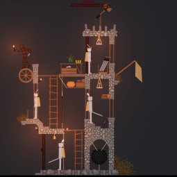 Башня со светом