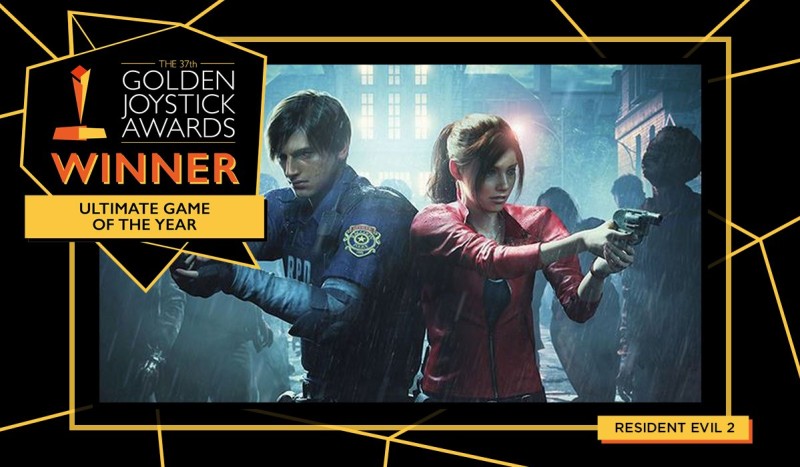 Resident Evil 2 стала Игрой Года на церемонии Golden Joystick Awards 2019