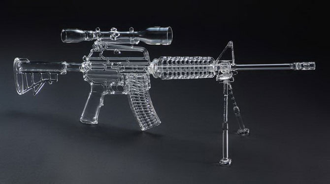 Стеклянные скульптуры Роберта Микельсена