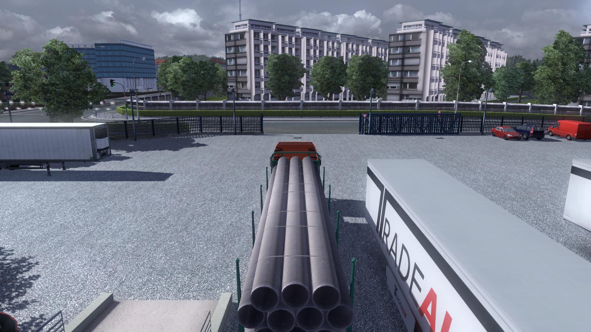 Скачать ETS2 "Serpentine Road & House & Long Way Small v6.0" Геймплей